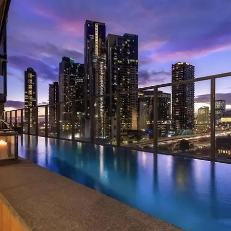 Southbank 1Bed Apt On 20F With Great View,Gym,Pool Melbourne Exterior photo